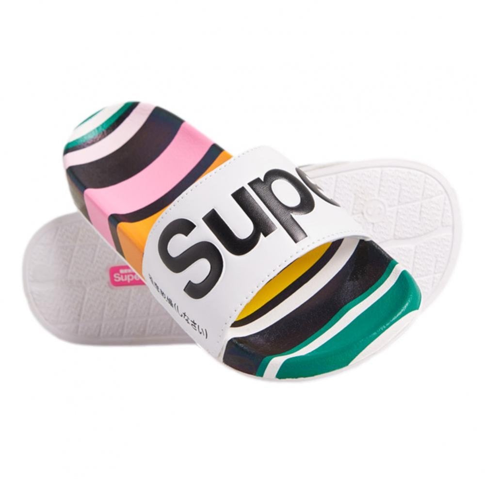 Superdry All Over Print Beach Sliders
