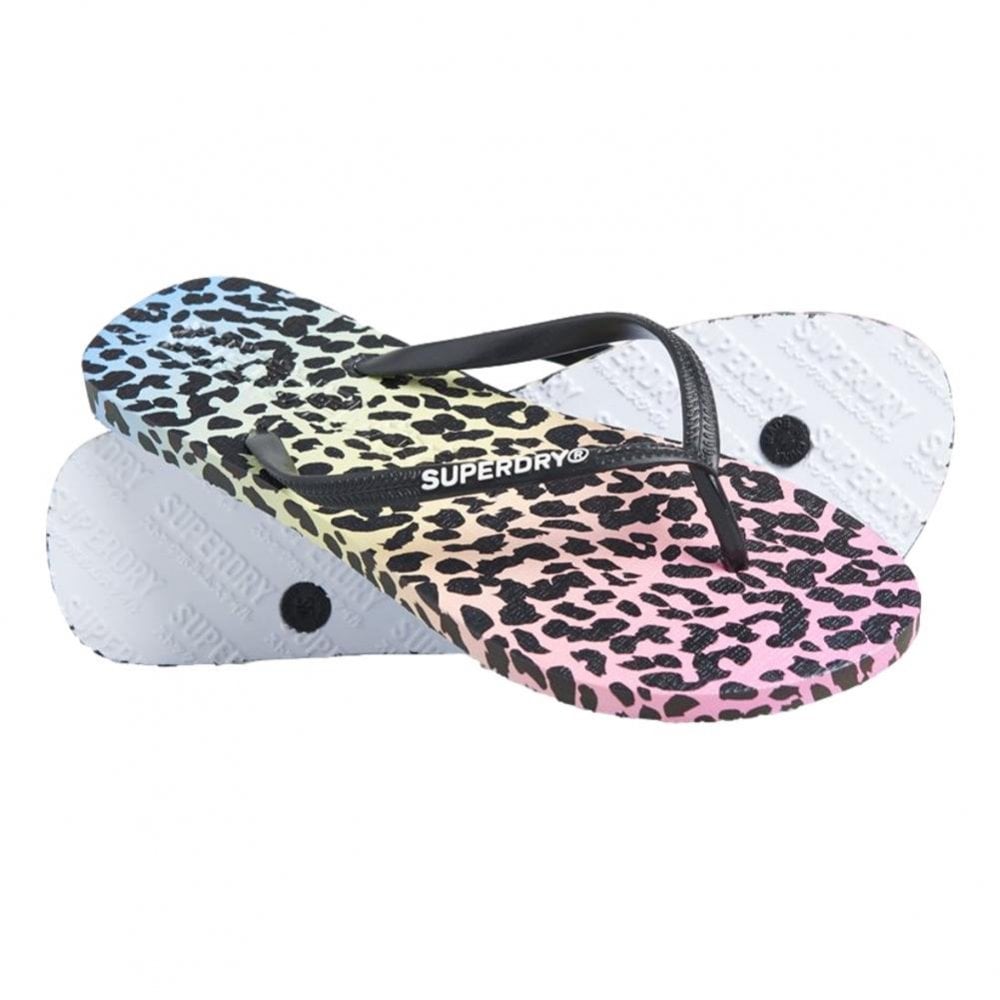Superdry Super Sleek All Over Print Flip Flops