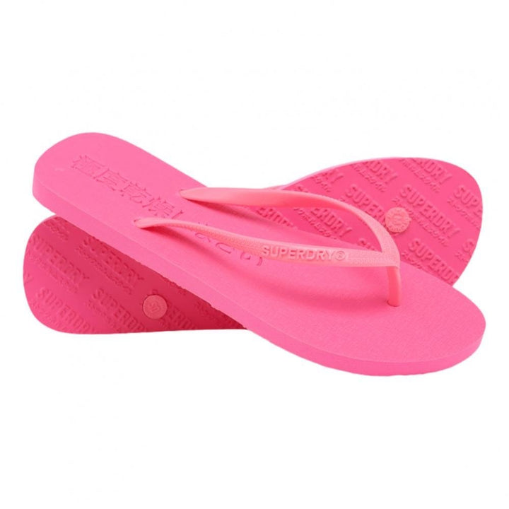 Superdry Super Sleek Fluro Flip Flops