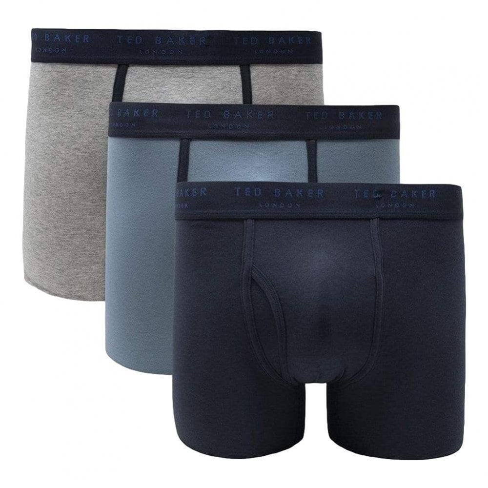Ted Baker 3 Pack Cotton Stretch Boxer Briefs