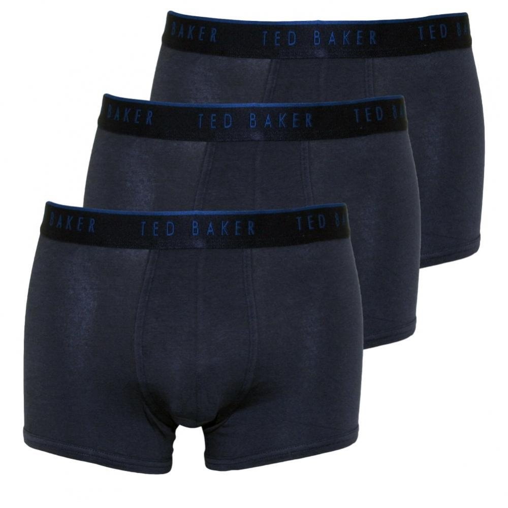 Ted Baker 3 Pack Cotton Stretch Boxer Briefs