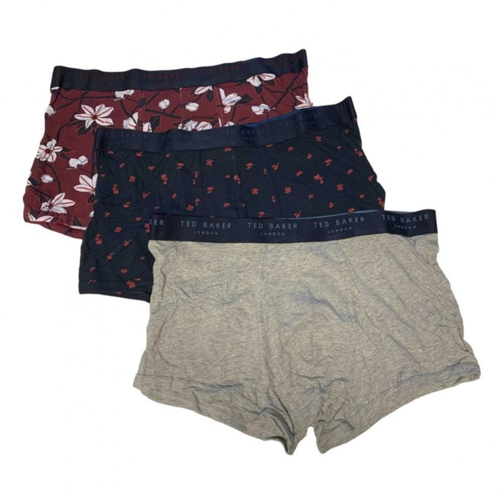 Ted Baker 3 Pack Cotton Fashion Trunks