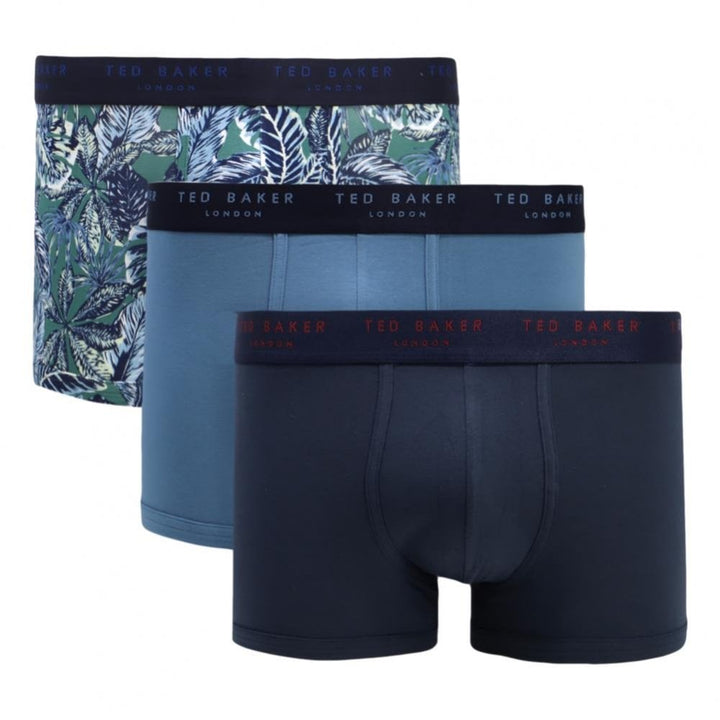 Ted Baker 3 Pack Cotton Fashion Trunks