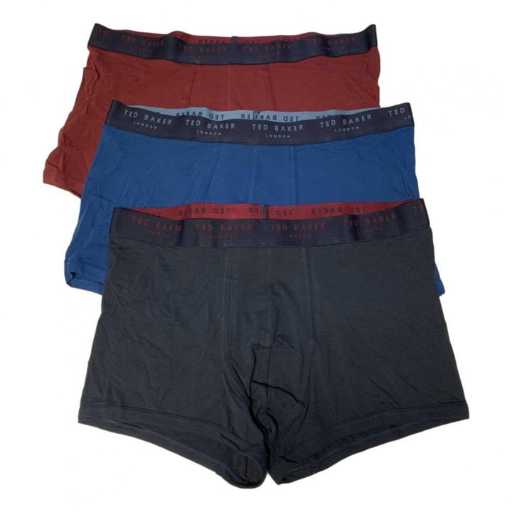 Ted Baker 3 Pack Cotton Fashion Trunks