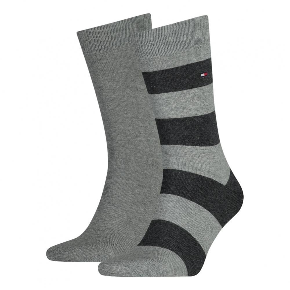Tommy Hilfiger Men Rugby Sock 2 Pack Socks