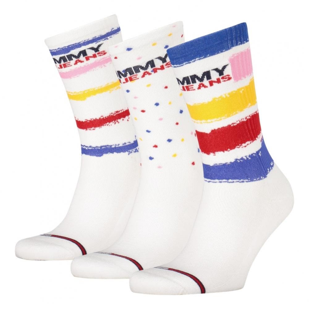 Tommy Hilfiger 3 Pack Paint Giftbox Socks