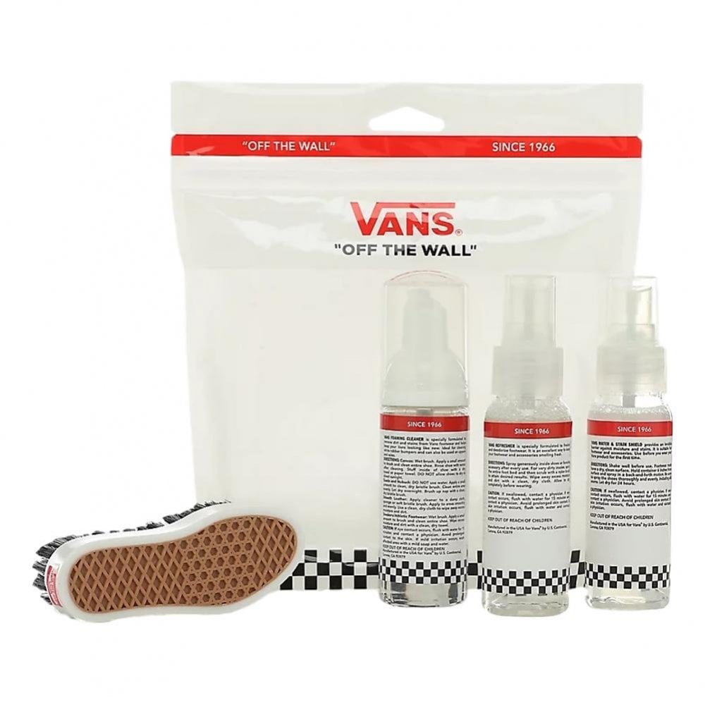 Vans Shoe Care Travel Kit - White