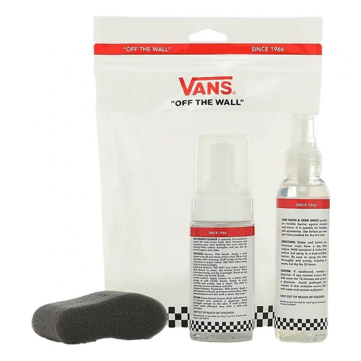 Vans Shoe Care Canvas Kit - White