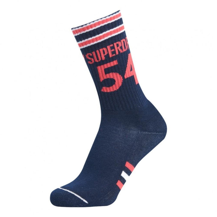 Superdry Athletic 54 Logo Socks - Navy Multipack