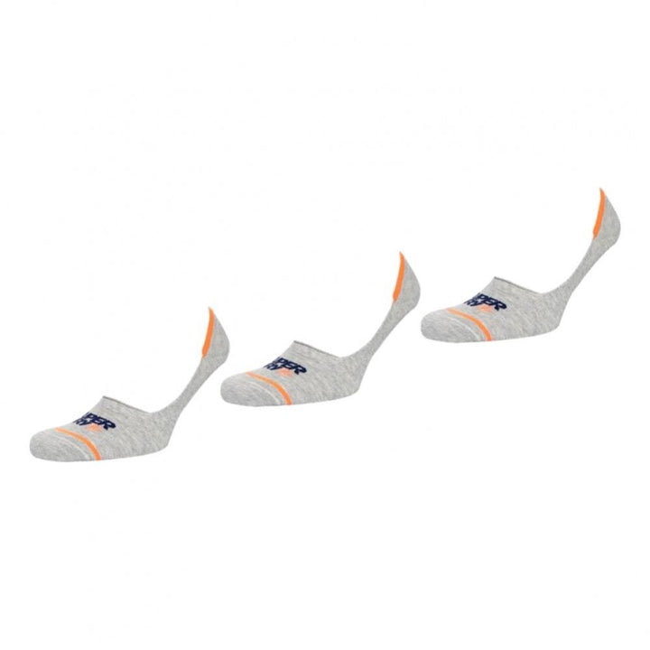 Superdry 5 Trainer Socks - Grey Marl