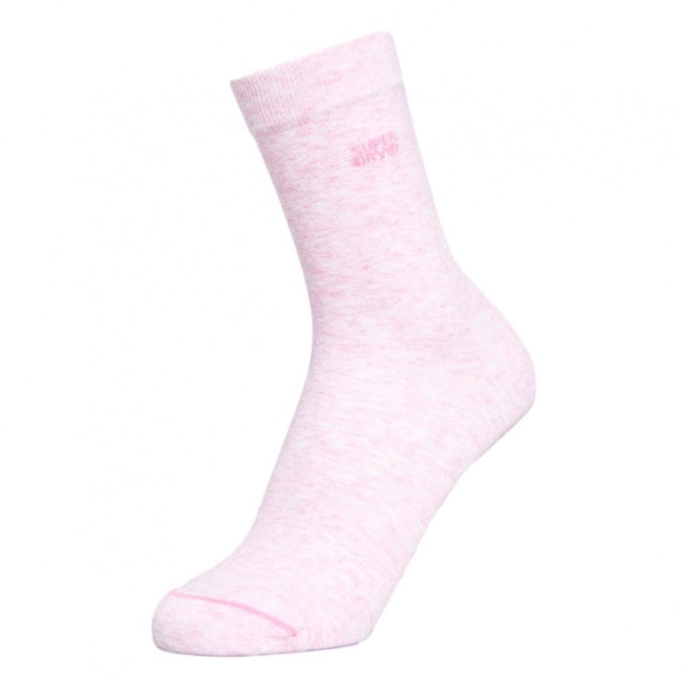 Superdry Essential Socks 5 Pack - Oatmeal / Pink / Grey Marl / Charcoal Marl / Black