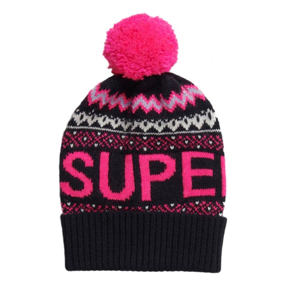 Superdry Oslo Fashion Beanie - Navy