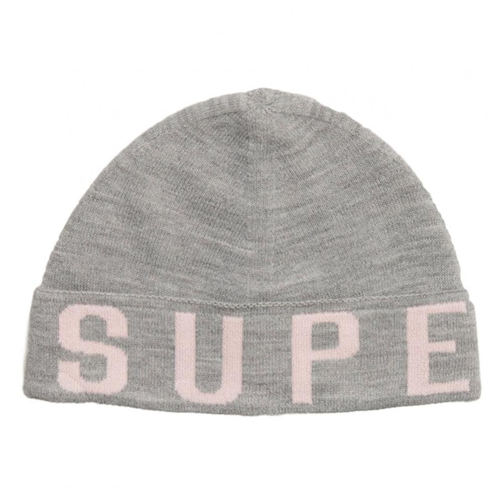 Superdry Urban Logo Beanie - Grey Marl