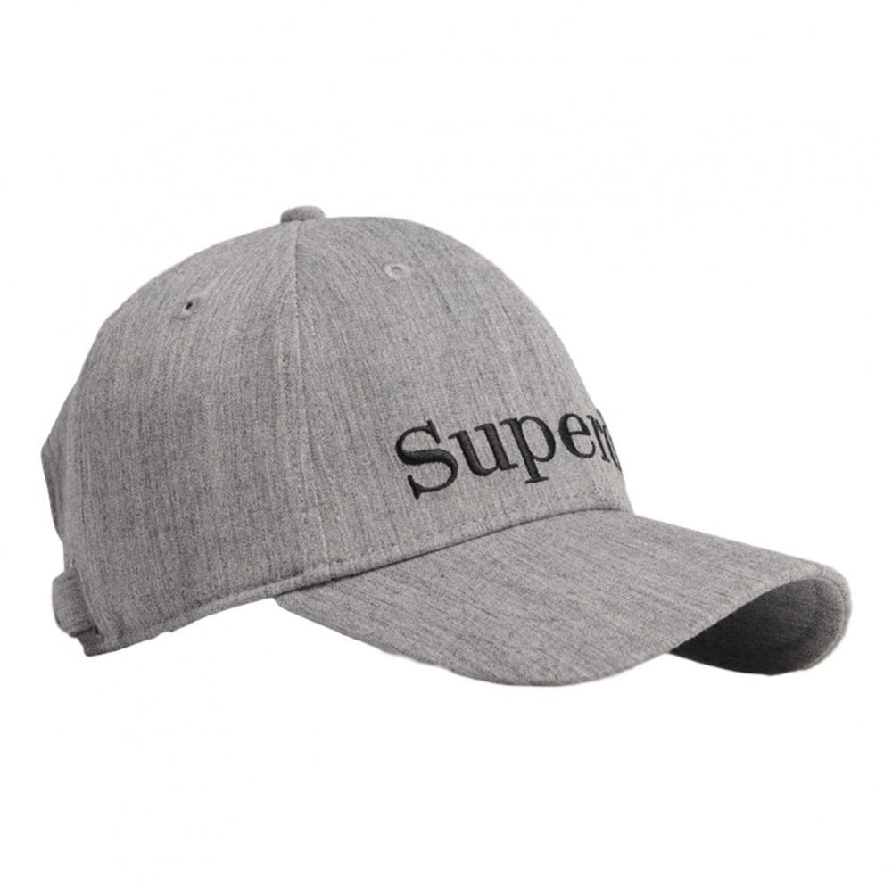 Superdry Embroidery Cap - Grey Marl