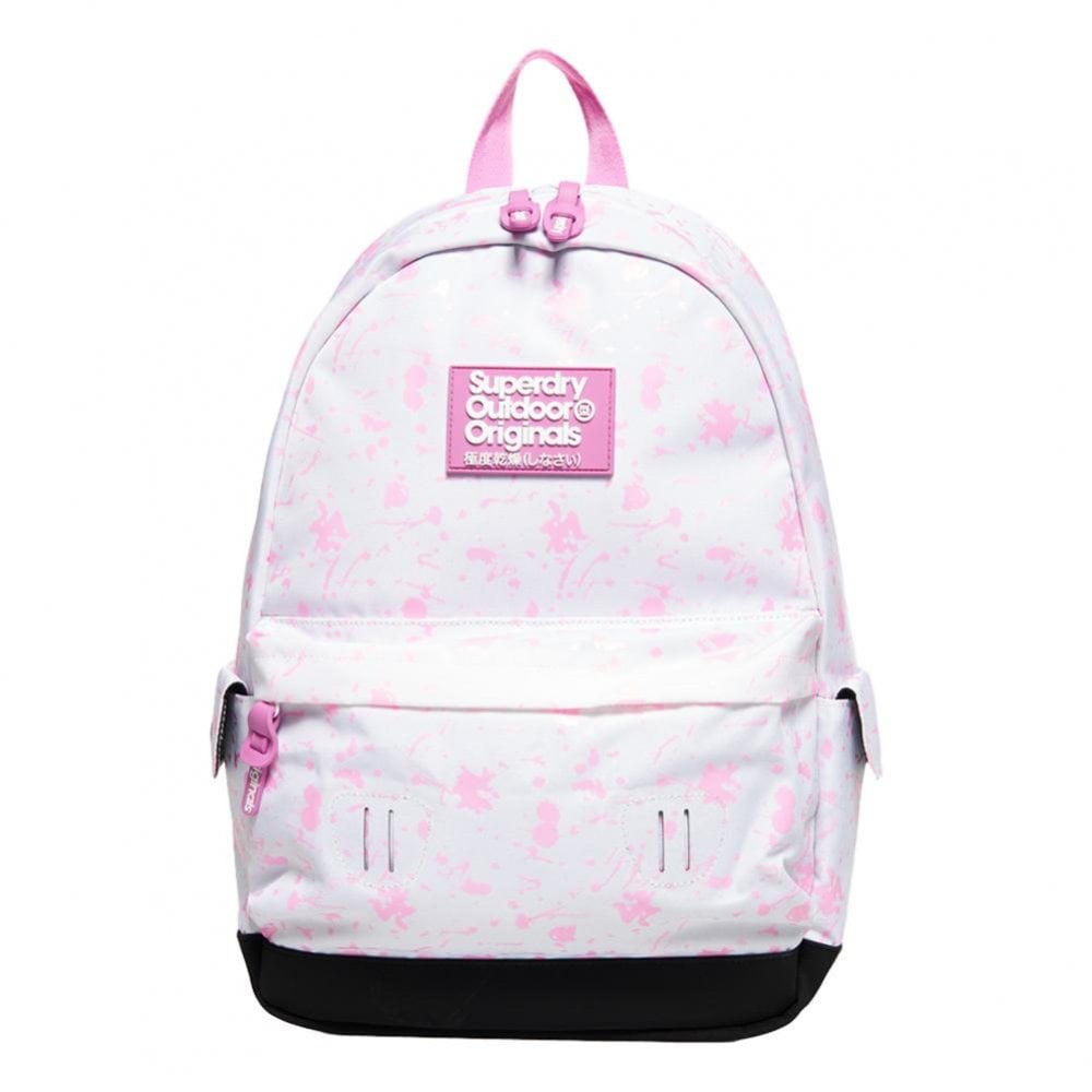 Superdry Print Edition Colour Change Montana Rucksack - White