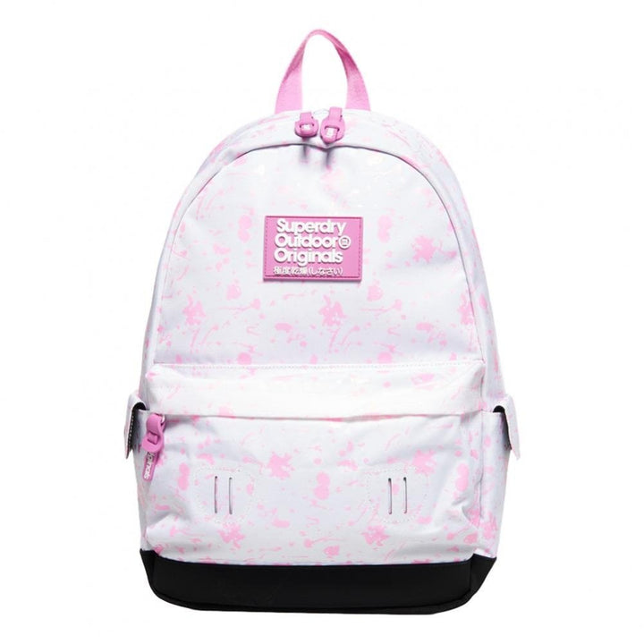 Superdry Print Edition Colour Change Montana Rucksack - White