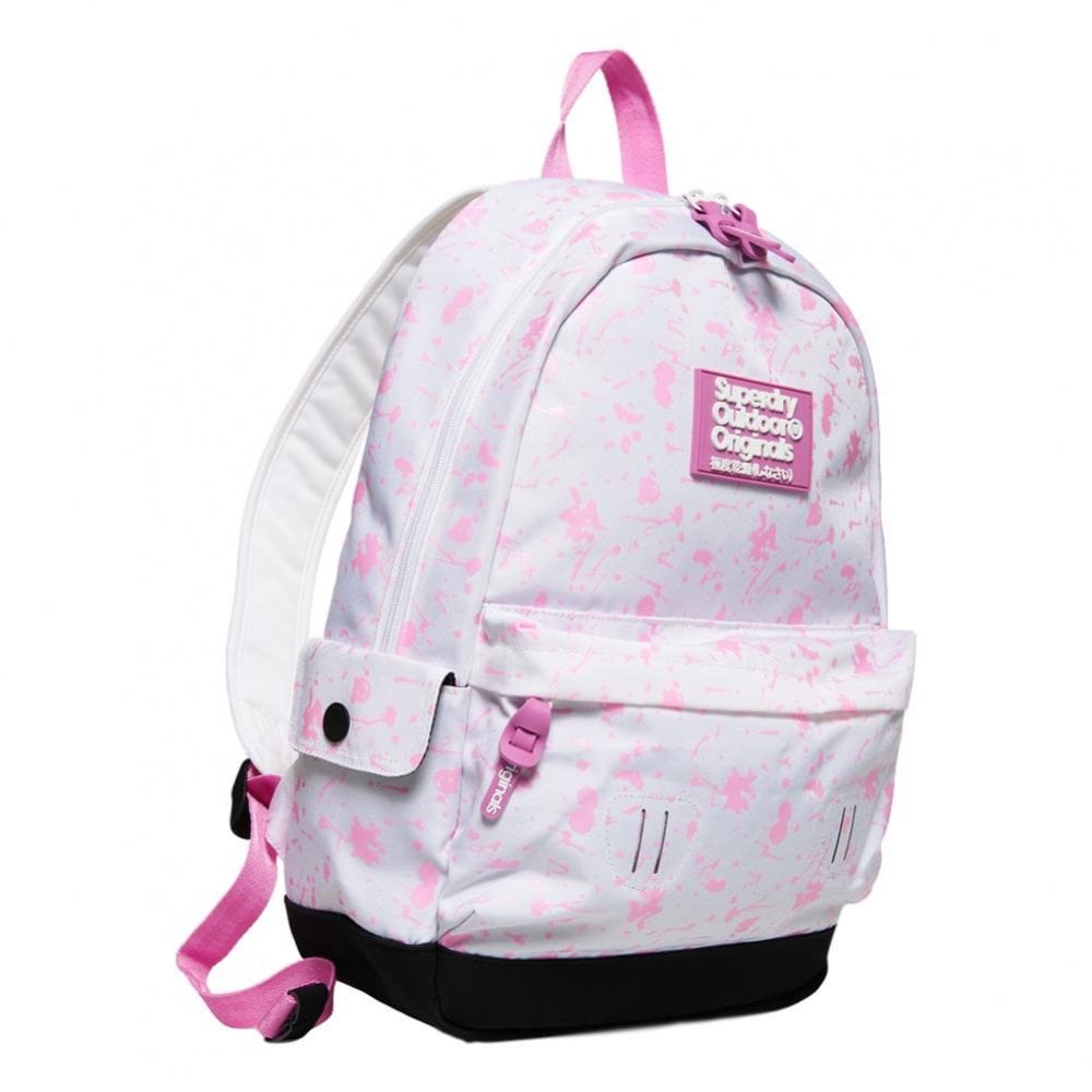 Superdry Print Edition Colour Change Montana Rucksack - White