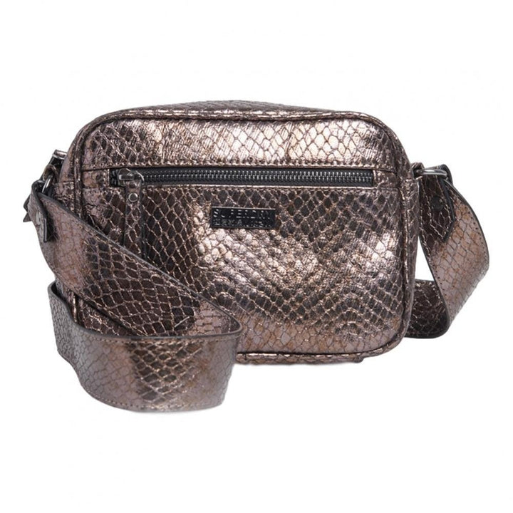 Superdry Delwen Snake Cross Body Bag - Pewter