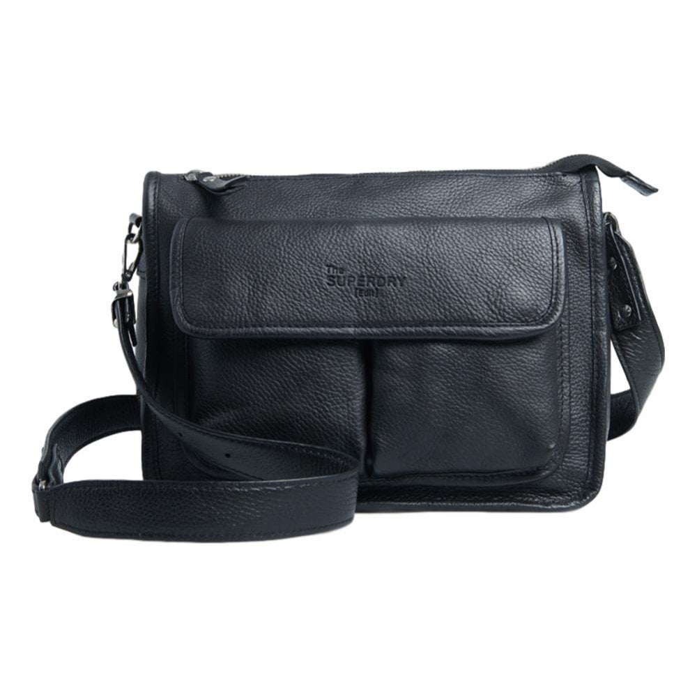Superdry Edit Satchel Bag - Black