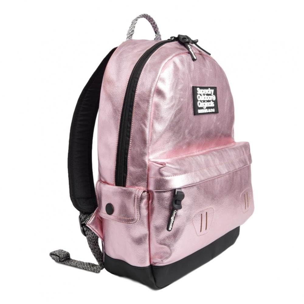 Superdry Disco Backpack - Rose Foil
