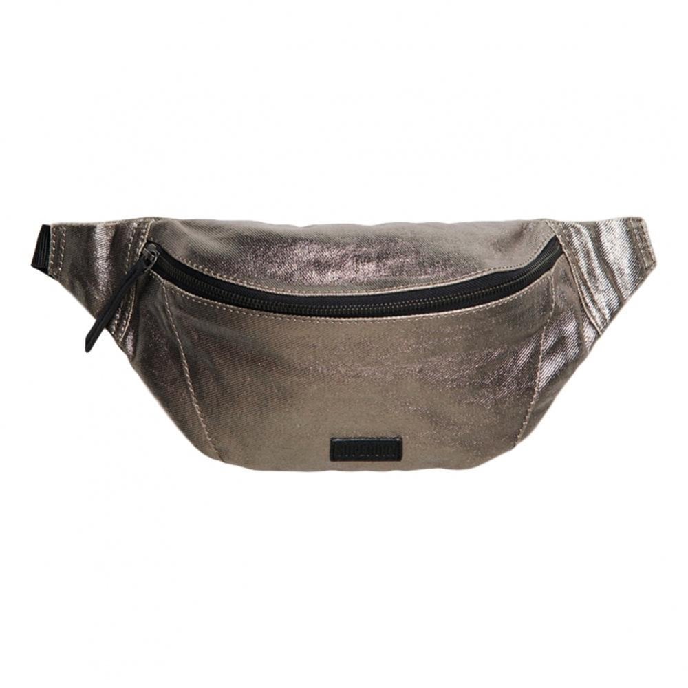 Superdry Metallic Bum Bag - Pewter
