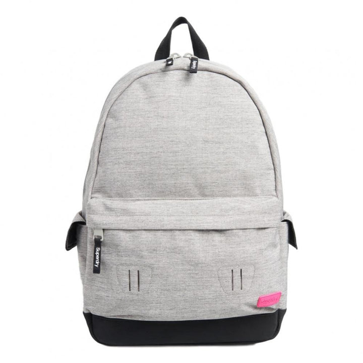 Superdry Rainbow Applique Montana Rucksack - Light Grey Marl