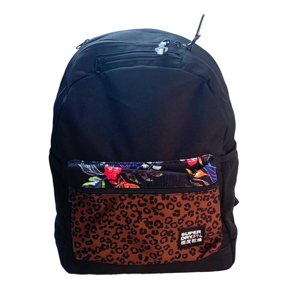 Superdry Pocket Print City Pack - Black Leopard