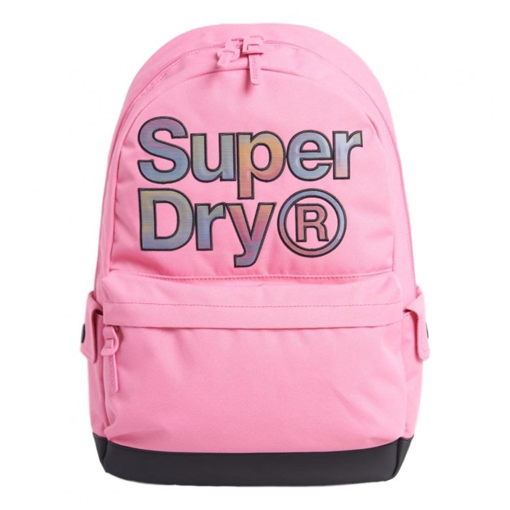 Superdry Rainbow Infill Montana Backpack - Glory Pink