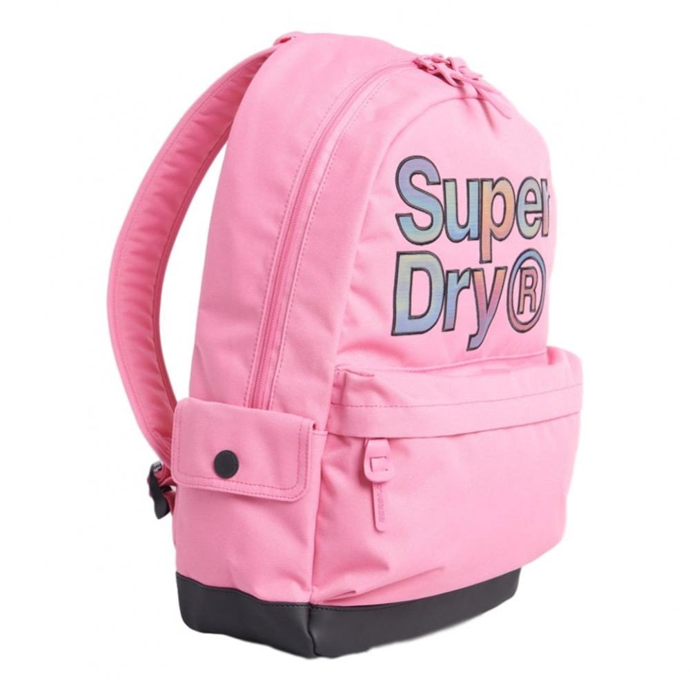Superdry Rainbow Infill Montana Backpack - Glory Pink