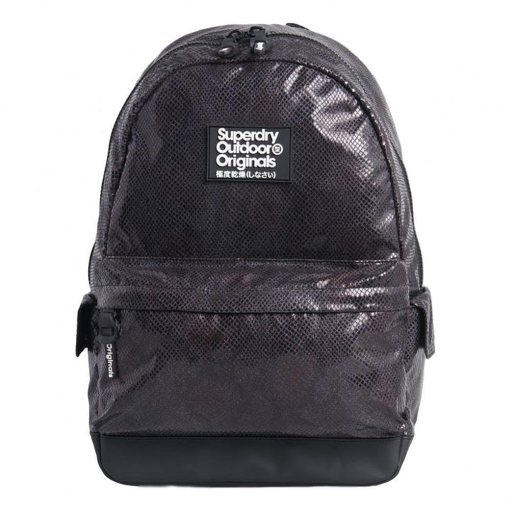 Superdry Glitter Scale Montana Backpack - Black