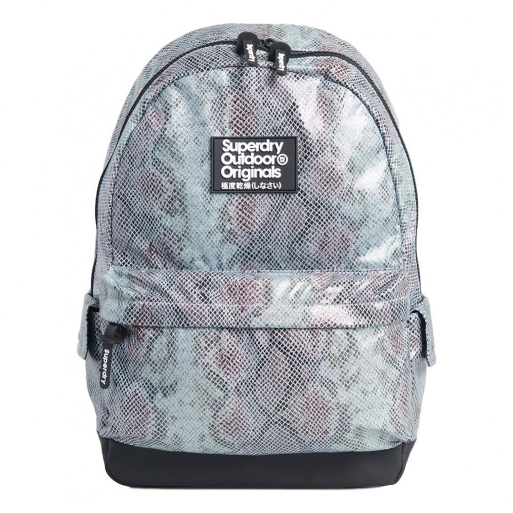 Superdry Glitter Scale Montana Backpack - Blue