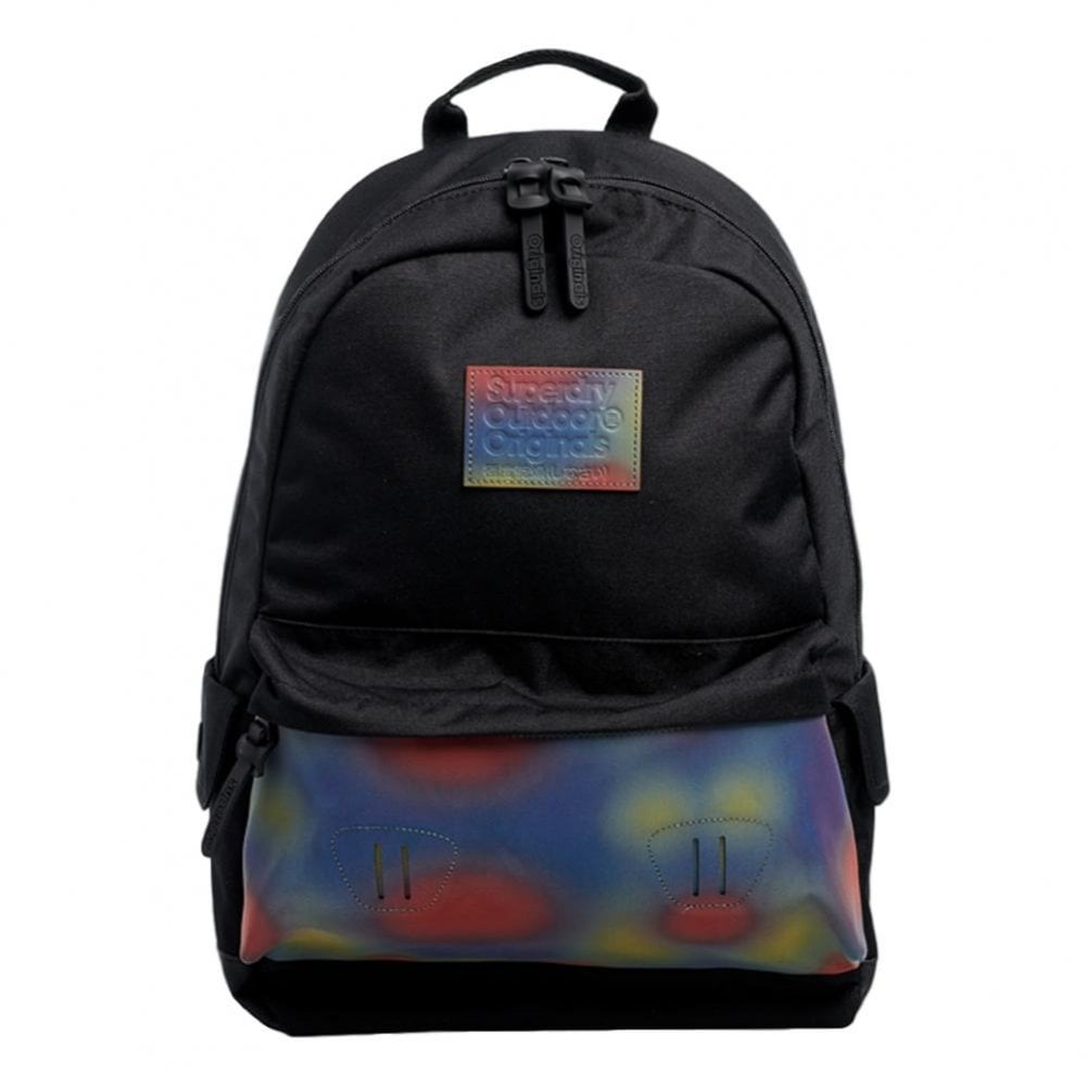 Superdry Reflective Ombre Montana Backpack - Black