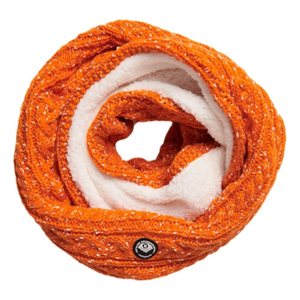 Superdry Gracie Cable Snood - Orange