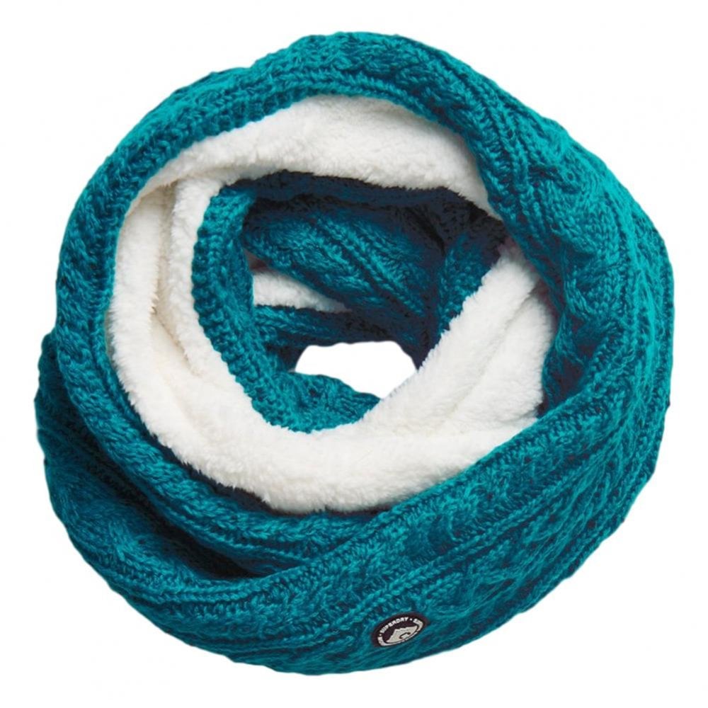 Superdry Gracie Cable Snood - Teal