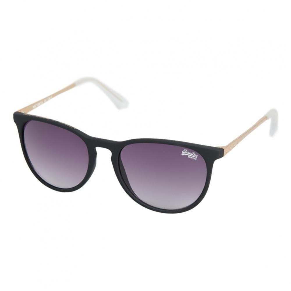 Superdry Ellen Sunglasses - Rubberised Black / Gold