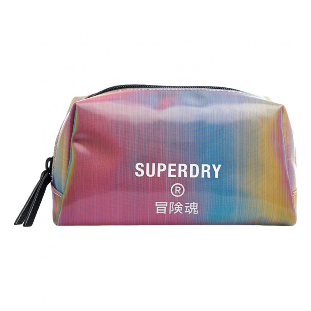 Superdry Jelly Wash Bag - Rainbow Holographic