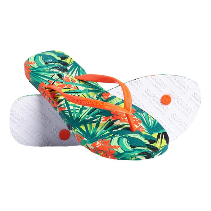 Superdry Super Sleek All Over Print Flip Flops