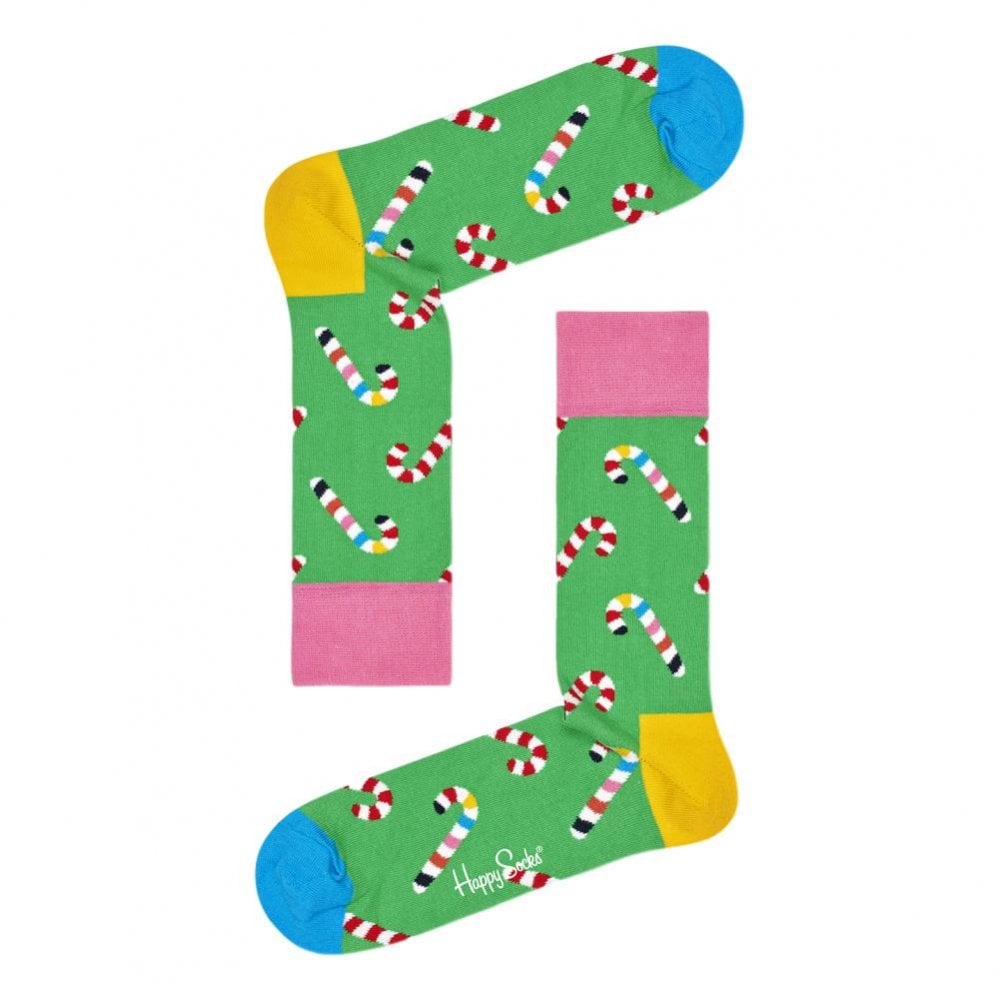 Happy Socks Psychedelic Candy Cane Socks Gift Set