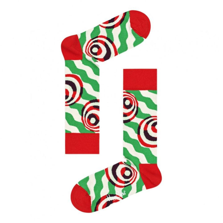 Happy Socks Psychedelic Candy Cane Socks 4 Pack Gift Set