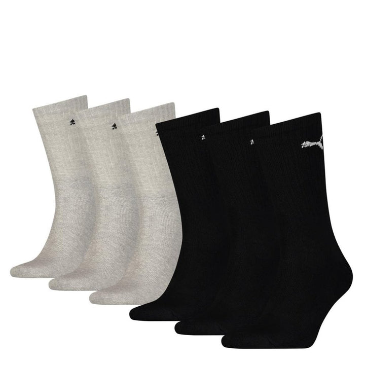 Puma 6 Pack Crew Cushion Sports Socks