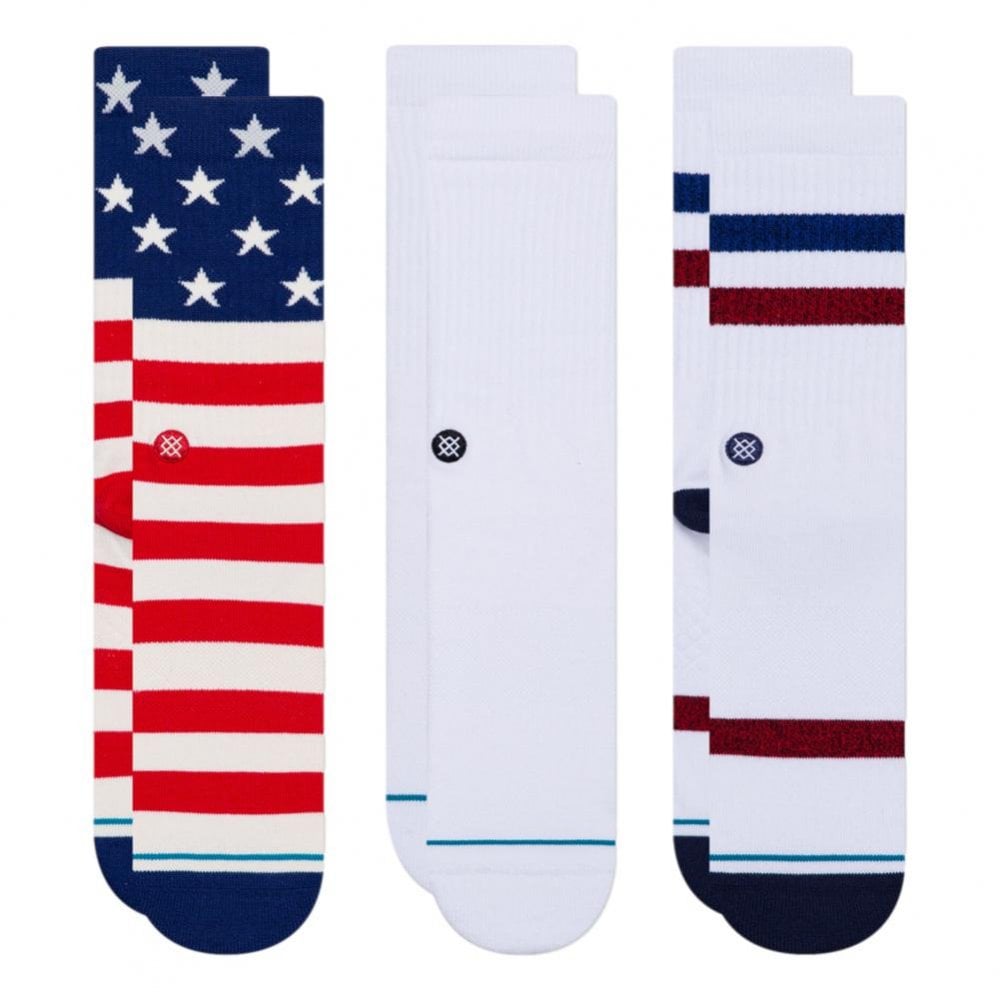 Stance The Americana 3 Pack Socks