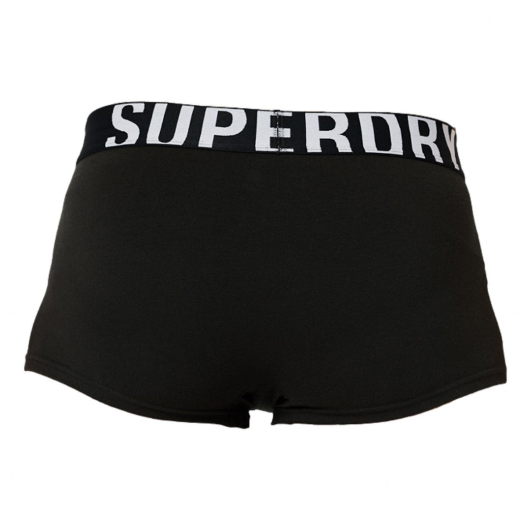 Superdry Dual Logo Double Pack Trunks - Mens Underwear - Boxers