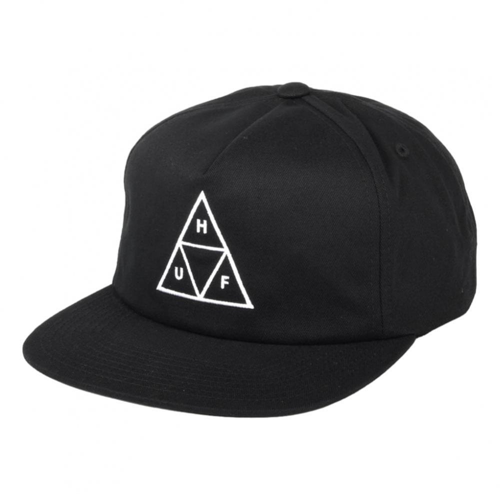 Huf Unstructured Triple Triangle Snapback Cap