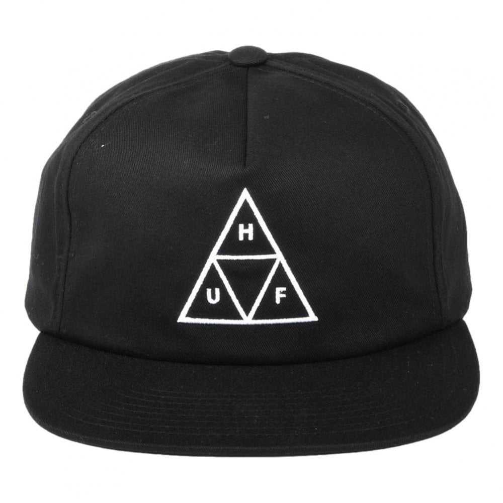Huf Unstructured Triple Triangle Snapback Cap