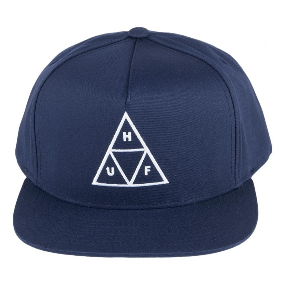 Huf Unstructured Triple Triangle Snapback Cap