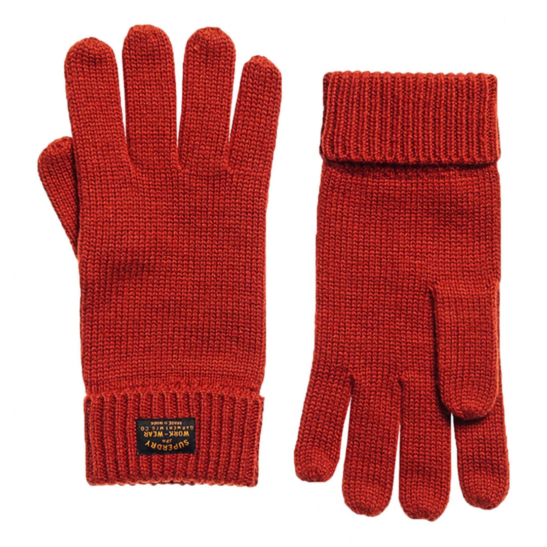Superdry Mens Radar Wool Blend Gloves - Mens Accessories
