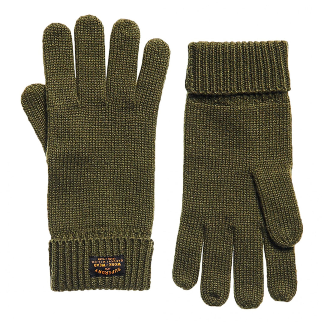 Superdry Mens Radar Wool Blend Gloves - Mens Accessories
