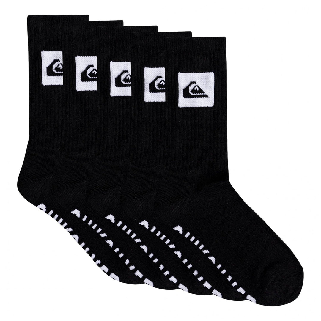 Quiksilver 5 Crew Pack Socks