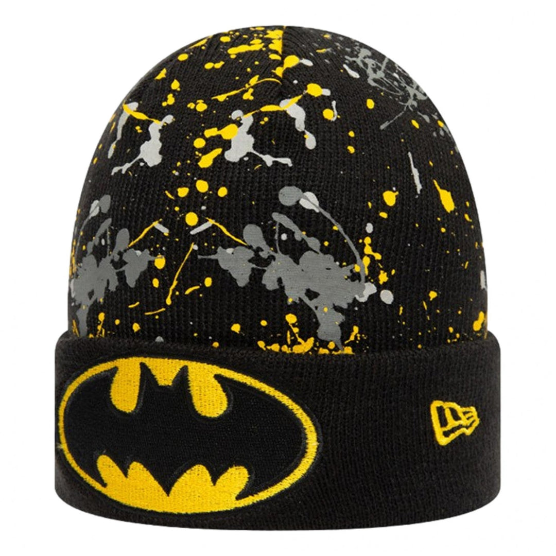 New Era Batman Character Splat Kids Beanie