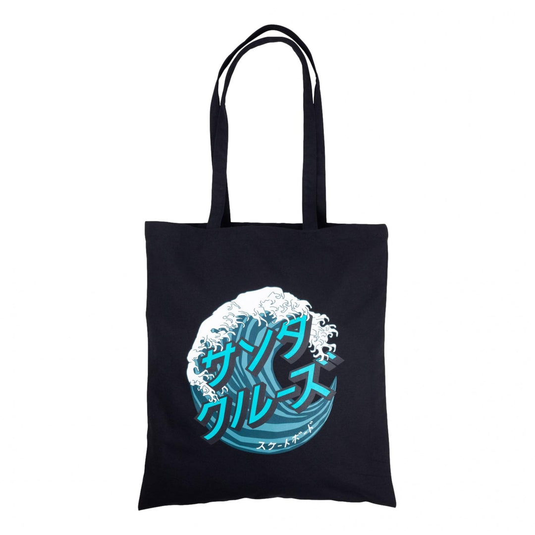 Santa Cruz Japanese Wave Dot Tote Bag